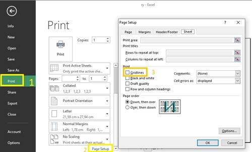 setting print area in excel for mac 2011